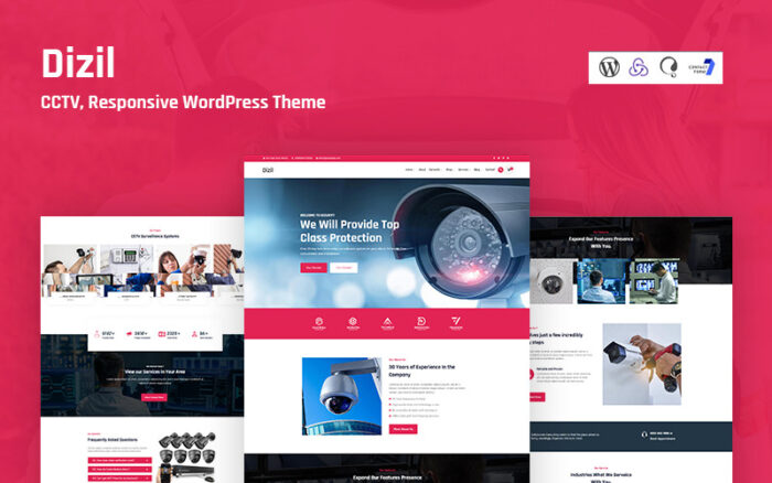 Dizil - CCTV Responsive WordPress Theme