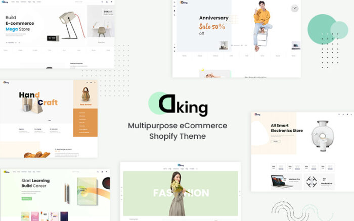 Dking- Multipurpose eCommerce Shopify Theme