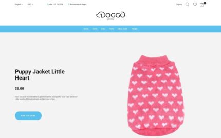 Doggo - Pet Shop PrestaShop Theme