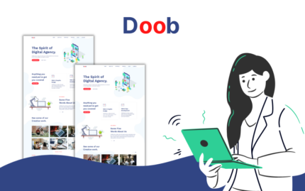 Doob - Digital Agency Html Landing Page Template