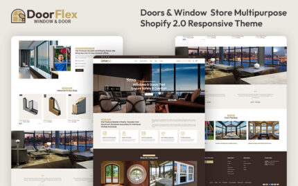 Doorflex - Doors & Window Cleaning Services Store Multipurpose Shopify 2.0 Responsive Theme Shopify Theme