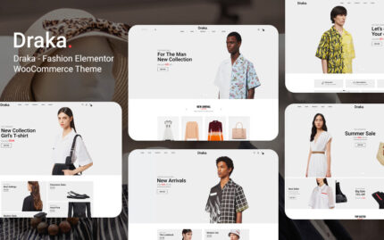 Draka - Fashion Elementor WooCommerce Theme