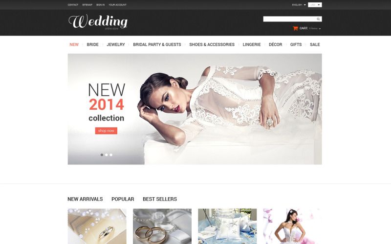 Dream Wedding PrestaShop Theme