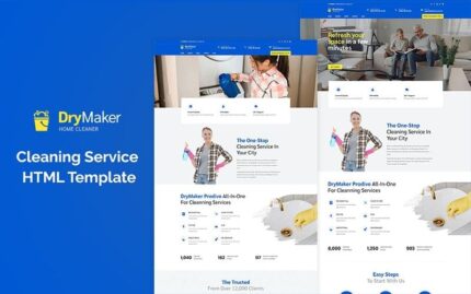 Drymaker - Cleaning Service Website Template