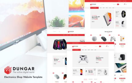 Dungar - Electronics Shop Website Template