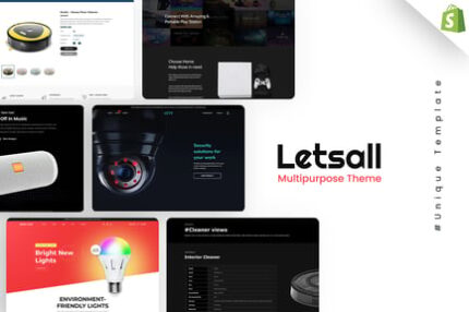 Letsall - Single Product Shop Shopify Theme