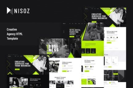 Nisoz - Creative Agency HTML Template