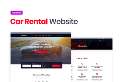 Automotive Website Template