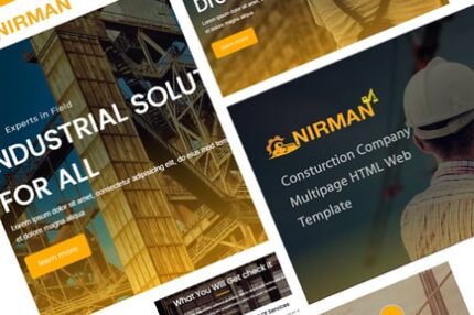 Nirman - Construction Business HTML Template