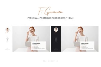 Gorman - Personal Portfolio WordPress Theme