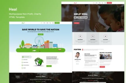 Heal - Charity HTML Template