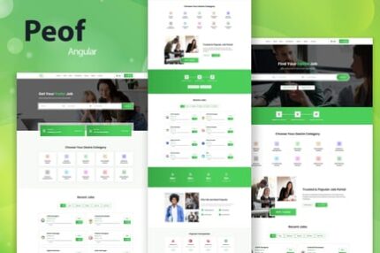 Peof - Angular Job Board & Hiring Template