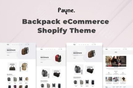 Payne - Backpack eCommerce Shopify Theme