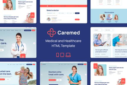 Caremed – Medical & Healthcare HTML Template