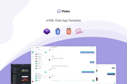 Vhato - Chat & Messaging HTML5 Template