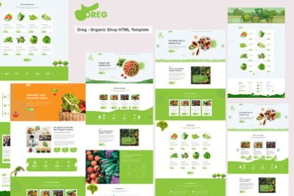 Oreg - Organic Shop HTML Template