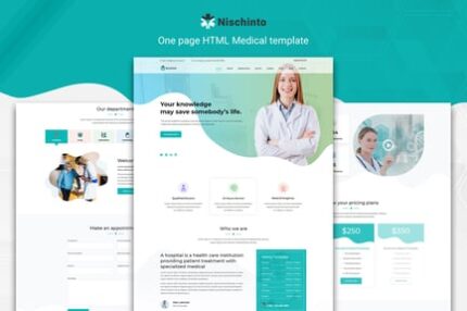 Nischinto - Medical Landing Page HTML Template