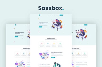 Sassbox - Startup and SaaS Template