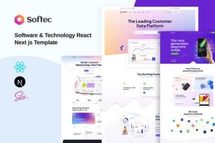 Softec - Software & Technology React Next js