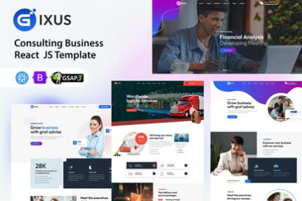 Gixus - Consulting Business React Template