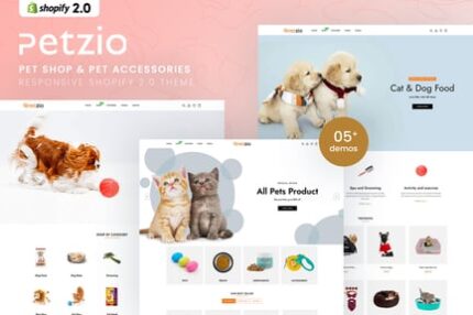 Petzio - Pet Shop & Pet Accessories Shopify Theme