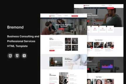 Bremond -Consulting and Professional HTML Template