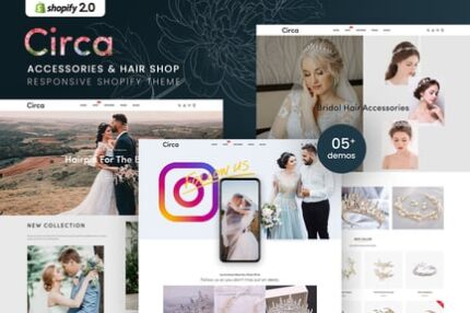 Circa - Accessories & Hair Shop Shopify theme