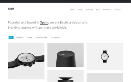 Eagle - Responsive Minimal WordPress Theme