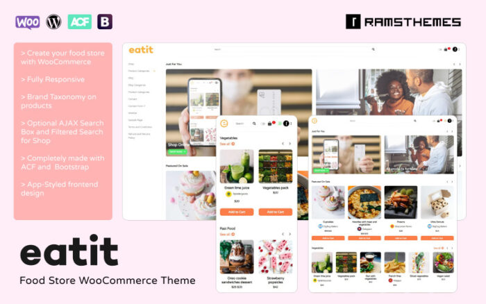 EATIT - Food Store WooCommerce Theme