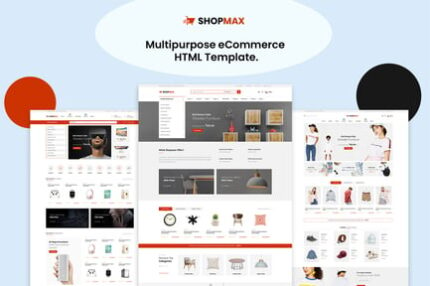 Shupmax - Multipurpose eCommerce HTML Template