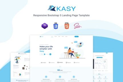 Kasy - Bootstrap 5 Landing page Template