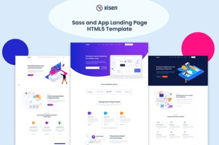 Xisen - Creative HTML5 Template for Saas, Startup