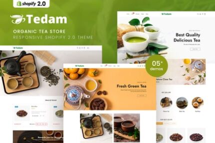 Tedam - Organic Tea Store Shopify 2.0 Theme