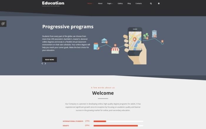 Education Joomla Template