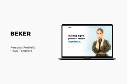 Beker - Personal Portfolio Template