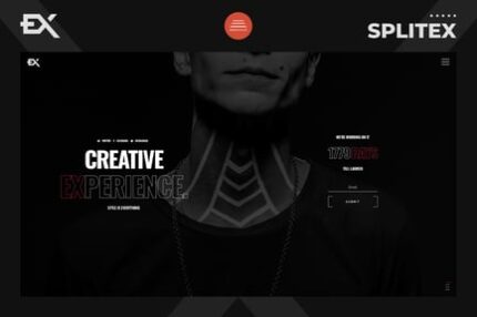 Splitex - Creative Coming Soon Template