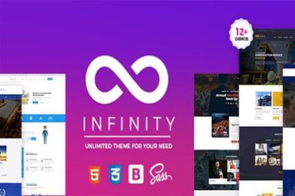 infinity - One Page Template