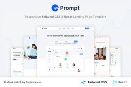 Prompt - Tailwind CSS & React Multipurpose Landing