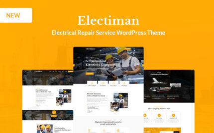 Electiman - Electrical Repair Service WordPress Theme