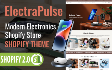 ElectraPulse - Electronics and Gadgets Multipurpose Shopify Responsive Theme 2.0 - RTL Support Shopify Theme