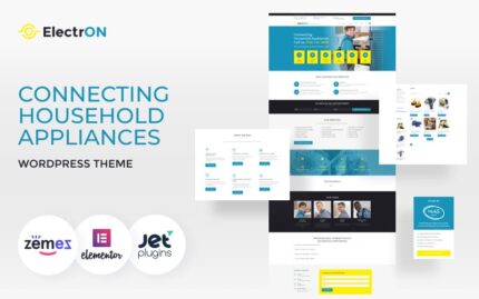 ElectrON - Connecting Household Appliances WordPress Theme