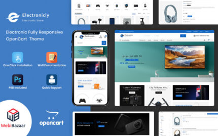 Electronicaly - The Shopping Mall OpenCart Template