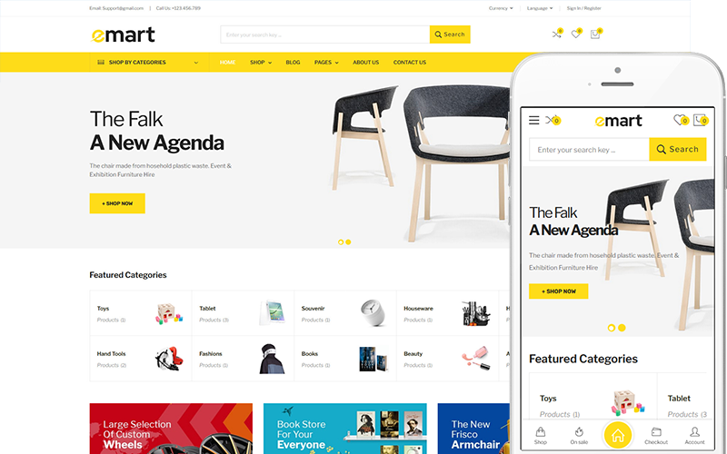 Emart - Electronics Stores WooCommerce Theme