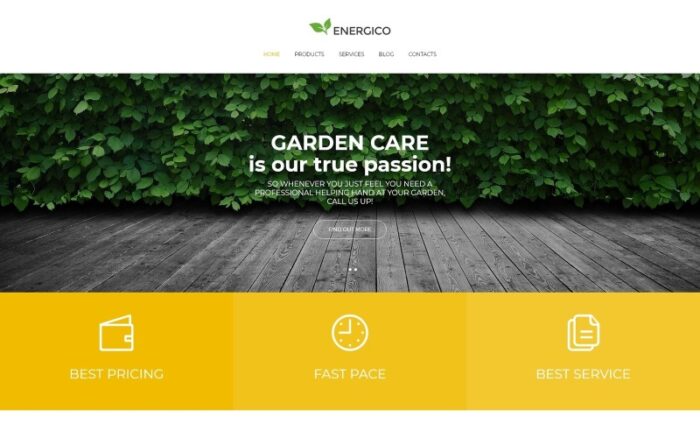 Energico - Agriculture Multipurpose Modern WordPress Elementor Theme WordPress Theme