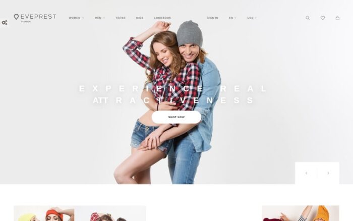 Eveprest - Fashion Boutique PrestaShop Theme