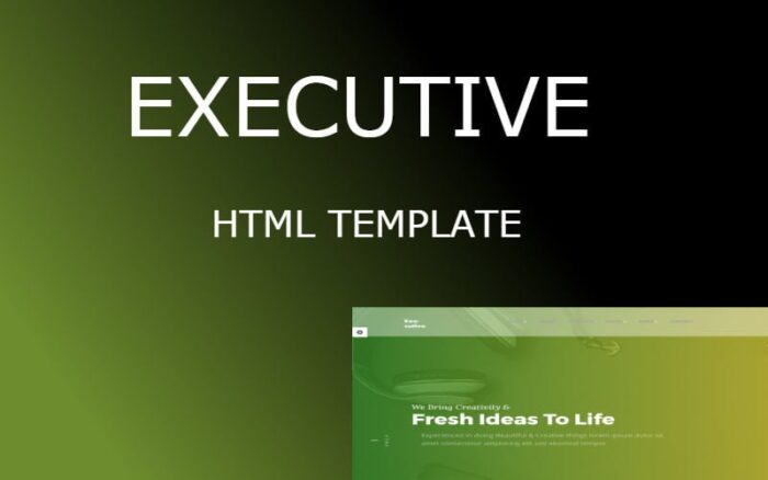 Executive | Multipurpose HTML Website Template