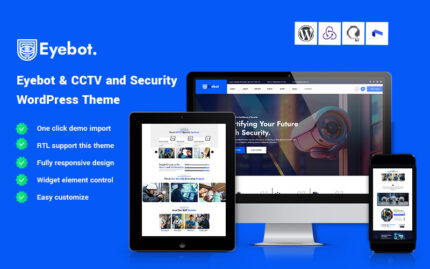 Eyebot - CCTV and Security WordPress Theme