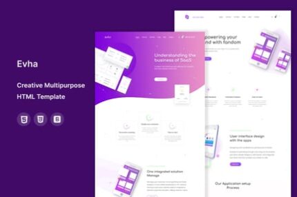 Evha - Creative Multipurpose HTML Template