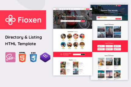 Fioxen - Directory & Listings HTML Template