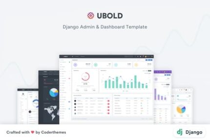 Django Admin & Dashboard Template - UBold